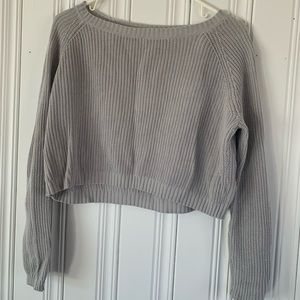 Cropped sweater